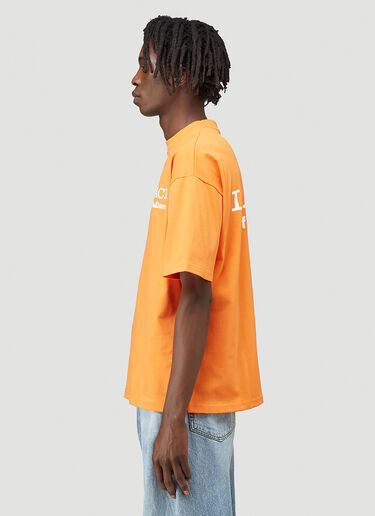 Lack of Guidance Alessandro T-Shirt Orange log0144005