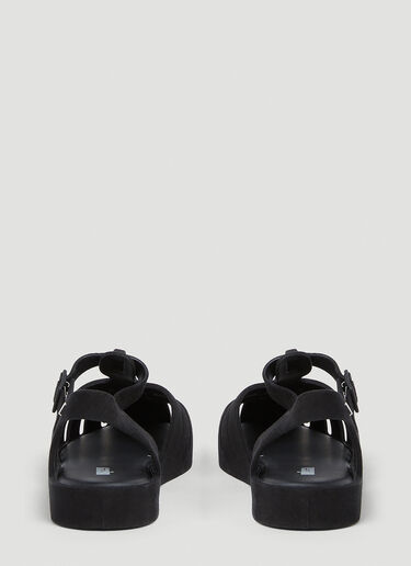 Melissa Possession Velvet Sandals Black mls0254005