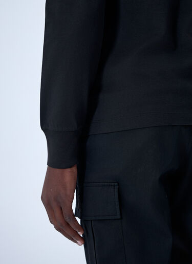 Moncler Logo Motif T-Shirt Black mon0163040