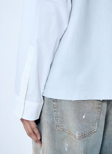 Acne Studios Layered Print T-Shirt Grey acn0259006