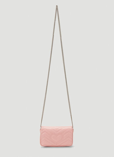 Gucci GG Marmont Mini Shoulder Bag Pink guc0241136
