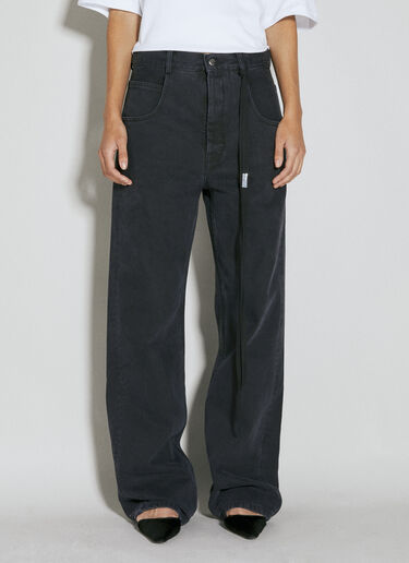 Ann Demeulemeester Claire 牛仔裤  灰色 ann0254004