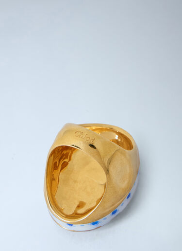 LN-CC® - Chloé: Bloomcraft Ring - Gold Chloé Bloomcraft Ring Gold chl0266032