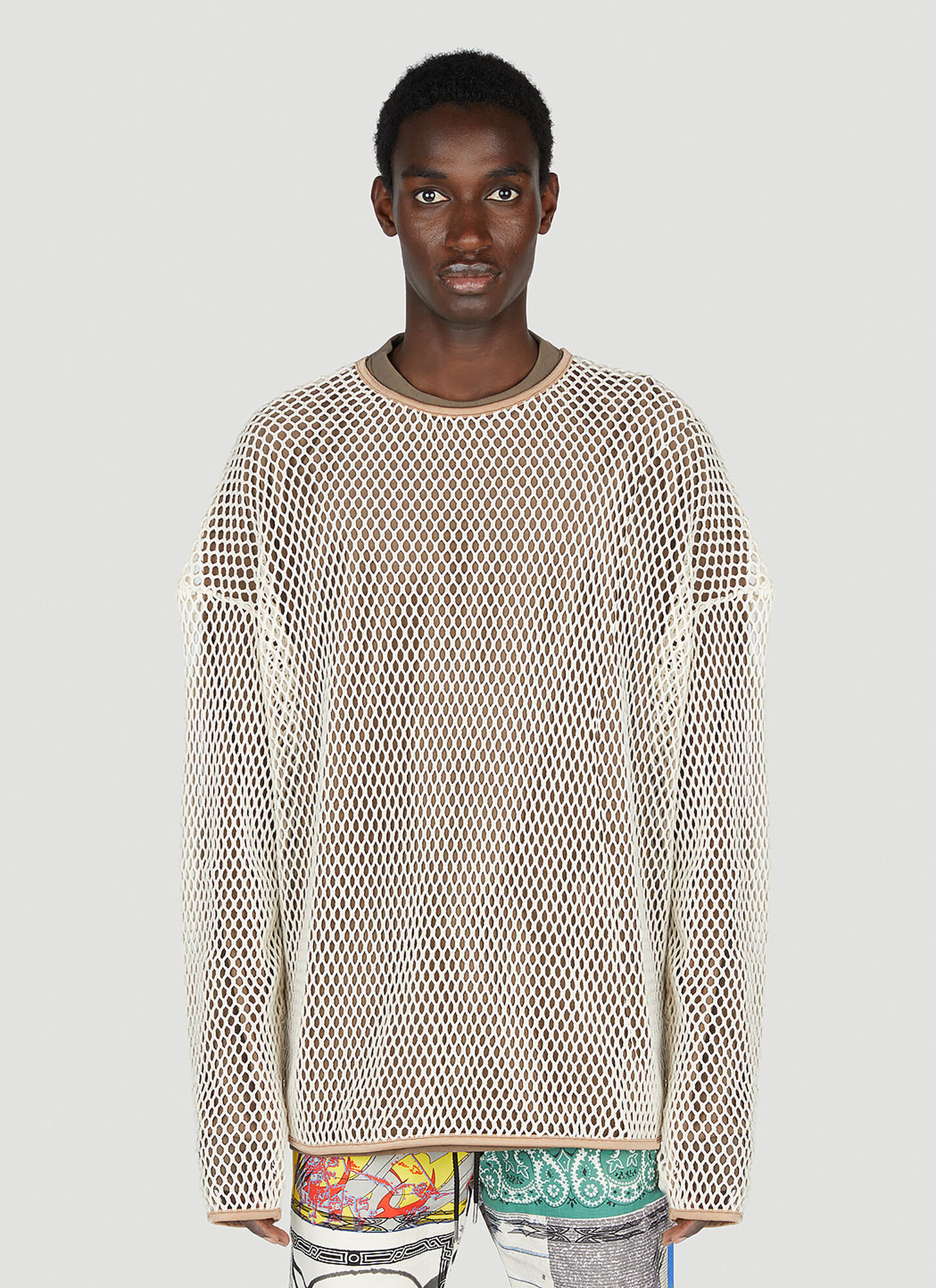 Shop Children Of The Discordance Layer Top In Khaki