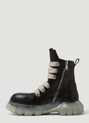 Rick Owens Beatle Lace Up Boots Black ric0147025