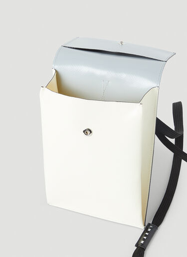 Logo Phone Bag Marni Logo Phone Bag White mni0153032