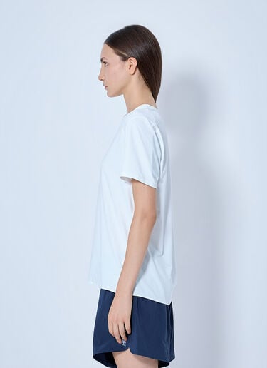 LN-CC® - HOKA: EveryRun Short Sleeve T-Shirt - White HOKA EveryRun Short Sleeve T-Shirt White hok0365030
