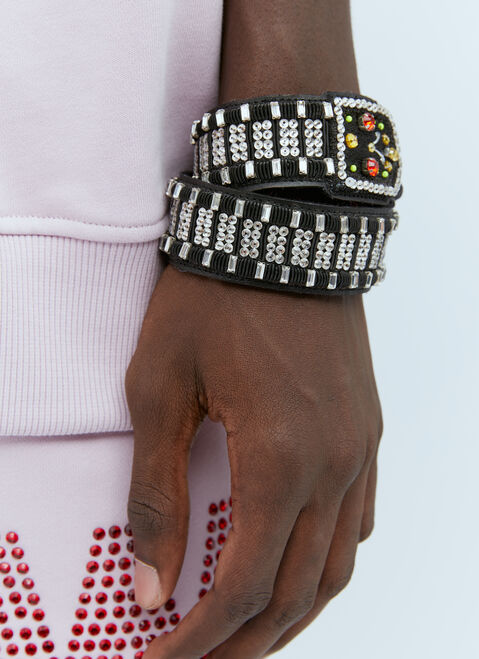 Walter Van Beirendonck Snake Bracelet Black wlt0154025