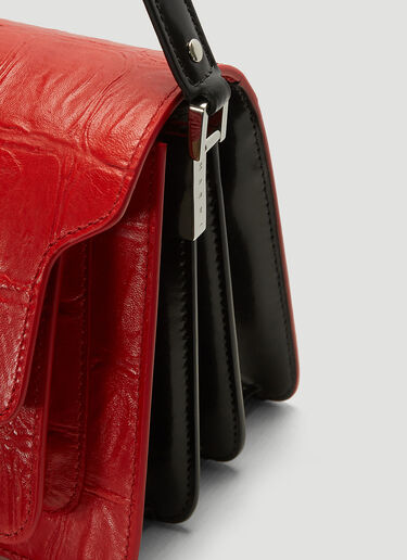 Marni Trunk Shoulder Bag Red mni0238010