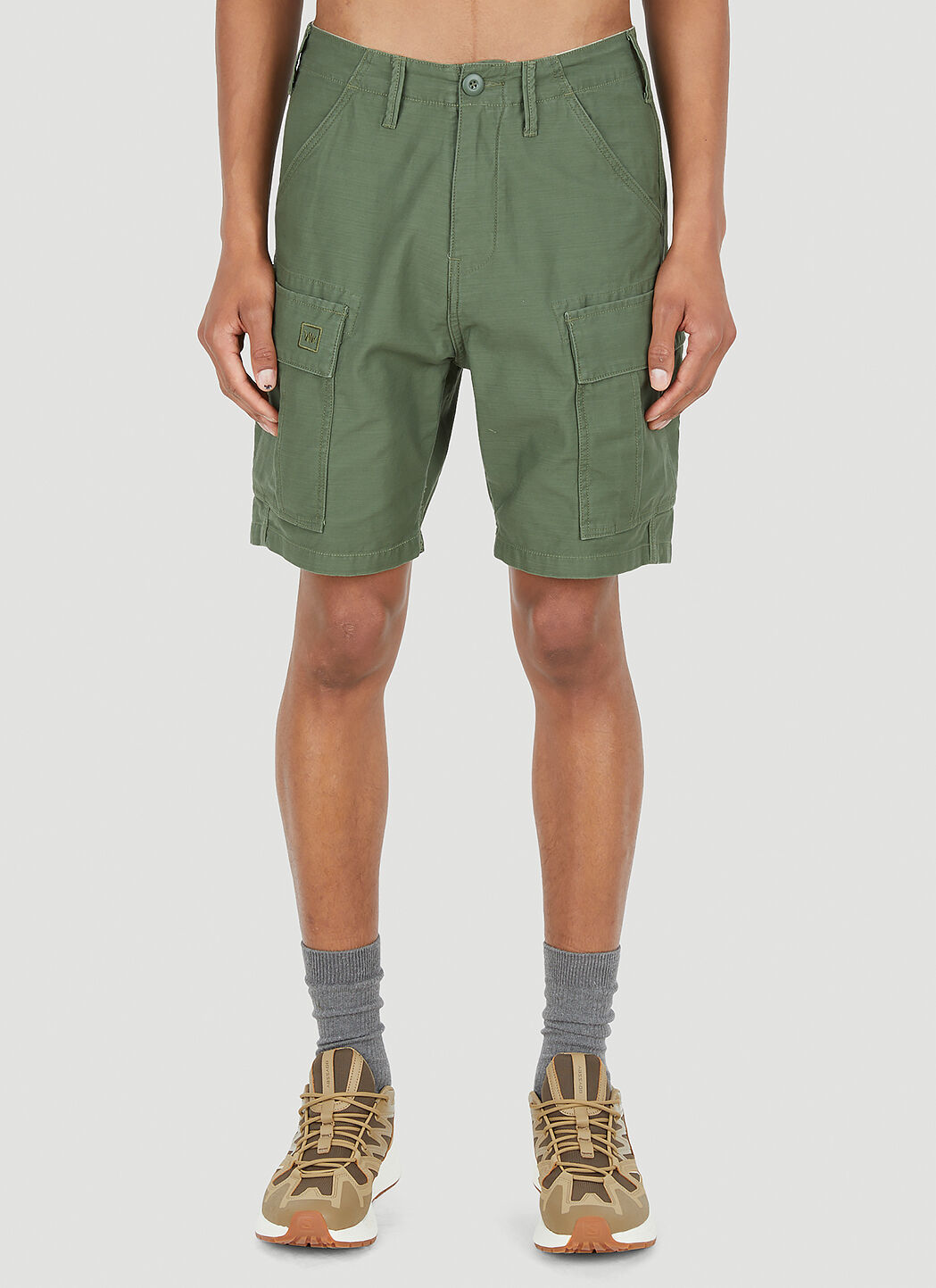Liberaiders Six Pocket Army Shorts in Khaki LN CC