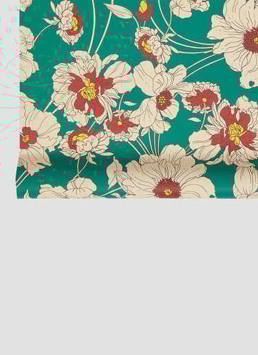 Bicolor Flowers Wallpaper Gucci Bicolor Flowers Wallpaper Green wps0680051