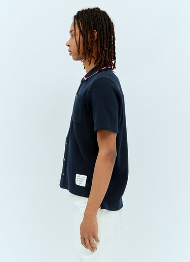Thom Browne 针织 Polo 衫  藏蓝色 thb0155002