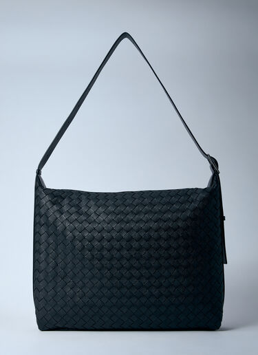 Bottega Veneta Medium Traveler Shoulder Bag Black bov0159028