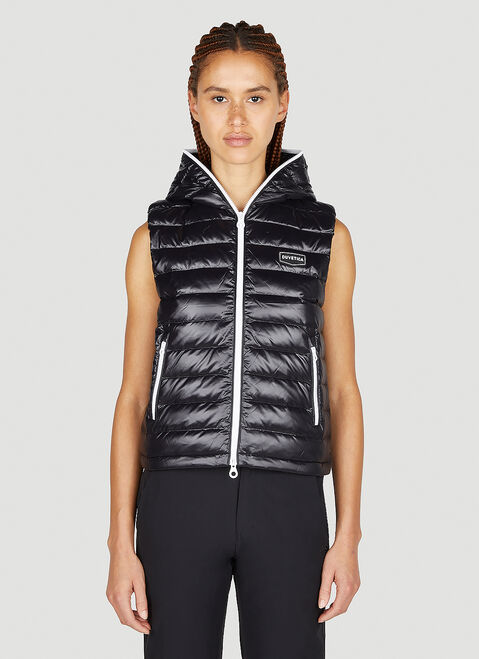 Duvetica Agri Puffer Gilet Jacket Pink duv0251006