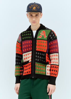 Awake NY Stadium Zip Cardigan Multicolour awk0154005