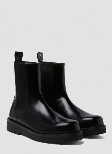 Valentino 비틀 캠든 첼시 부츠 블랙 val0149026