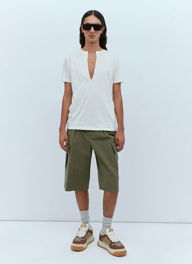 Cargo Bermuda Shorts Gucci Cargo Bermuda Shorts Green guc0153048