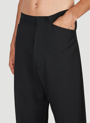 MM6 Maison Margiela Fluid Flare Suit Pants Black mmm0153007