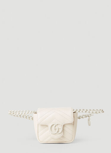 Gucci GG Marmont Belt Bag White guc0252111