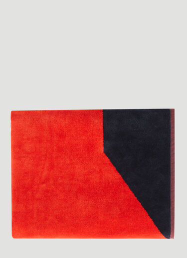 Logo Beach Towel Y-3 Logo Beach Towel Red yyy0152061