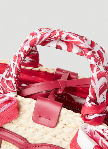 Dolce & Gabbana Kendra Beach Tote Bag Red dol0253031