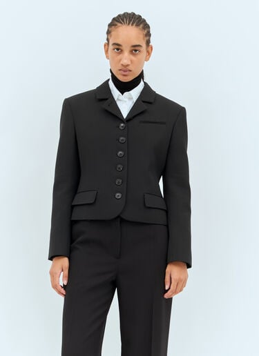 Fletcher Wool Jacket The Row Fletcher Wool Jacket Black row0258003