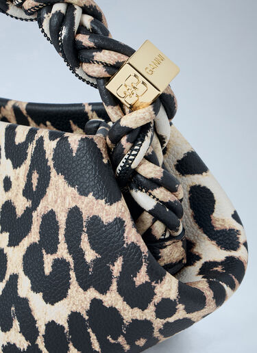 GANNI Mini Bou Handbag Brown gan0263052