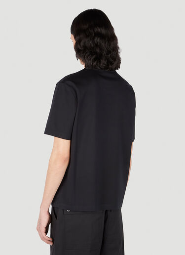 Embroidered Logo T-Shirt Lanvin Embroidered Logo T-Shirt Black lnv0151011