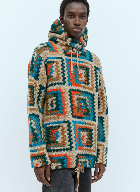 Engineered Garments ロングスリーブフード付きスウェットシャツ マルチカラー egg0154007