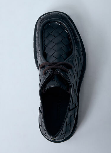 Bottega Veneta Haddock Lace-Up Shoes Black bov0159014