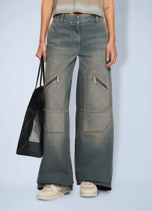 Off-White Big Pockets Denim Pants Blue ofw0264074