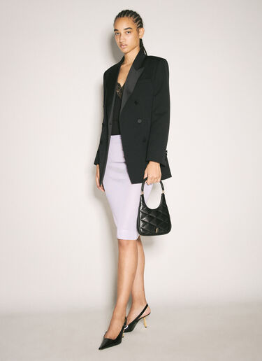 Saint Laurent Sade 新月形单肩包 黑色 sla0257088