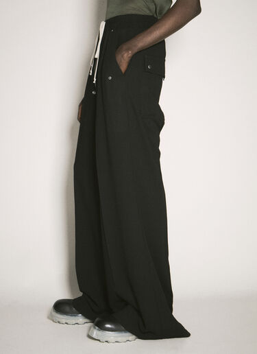 Rick Owens 와이드 벨라 팬츠  블랙 ric0157014