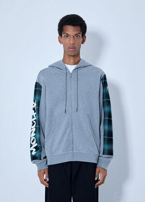 Moncler x FRGMT Hiroshi Fujiwara Hooded Zip Sweatshirt Grey mfr0166009