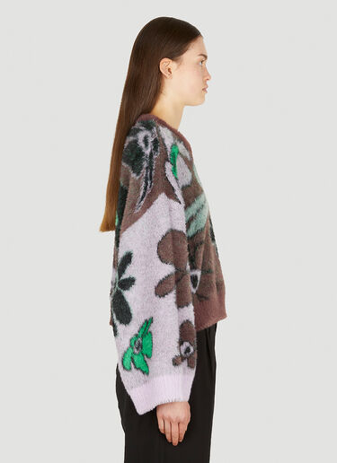 Sleeping On Flowers Sweater P.A.M. Sleeping On Flowers Sweater Brown pam0249011