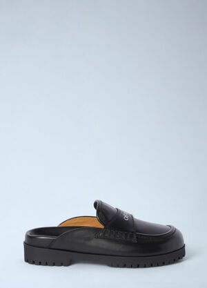 Off-White O Slip-On Loafers Black ofw0260036