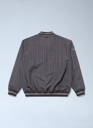 Metalwood Studios Logo Motif V-Neck Sweatshirt Grey met0162006