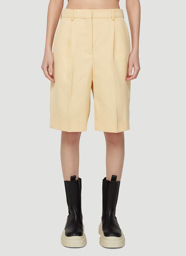 Acne Studios Tailored Shorts Yellow acn0248038