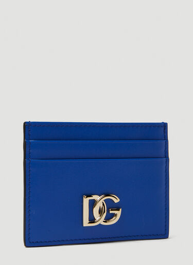 Dolce & Gabbana 徽标铭牌卡包 蓝 dol0249090