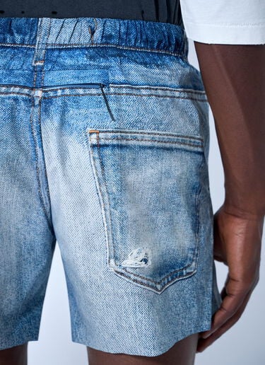 LN-CC® - Satisfy: PeaceShell 5 Unlined Shorts - Blue Satisfy PeaceShell 5 Unlined Shorts Blue sat0164013