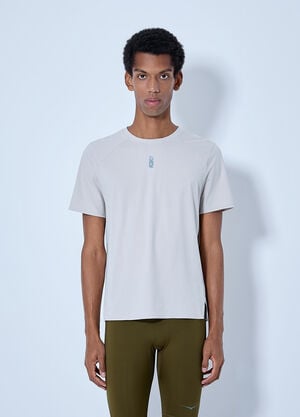 HOKA Everyrun Short Sleeve T-Shirt Grey hok0165034
