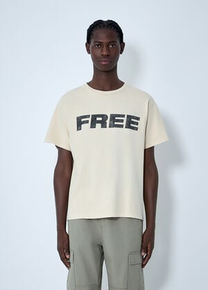 Gallery Dept. Free T-Shirt White gdp0162057