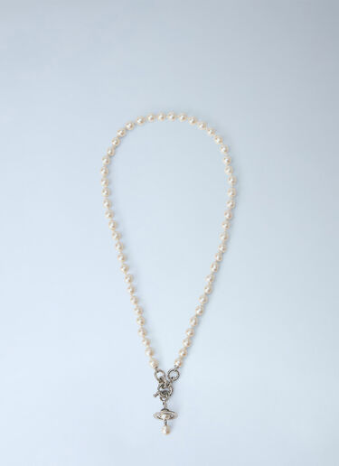 Vivienne Westwood Aleksa Necklace Cream vvw0258022