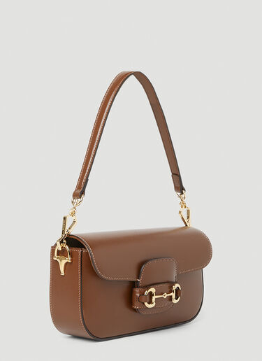 Gucci Horsebit 1955 小号单肩包 棕色 guc0253198