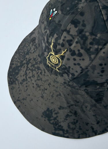 Brain Dead x SOUTH2 WEST8 Logo Embroidery Bucket Hat Grey brw0160004