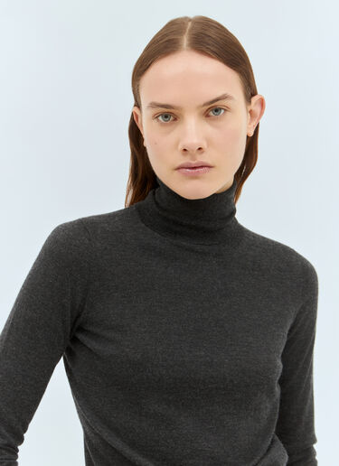 Max Mara 羊绒高领针织衫 灰色 max0258031