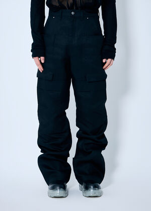 Rick Owens Stefan Cargo Pants Black ric0159012