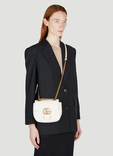 Gucci GG Marmont 2 Mini Shoulder Bag White guc0252028