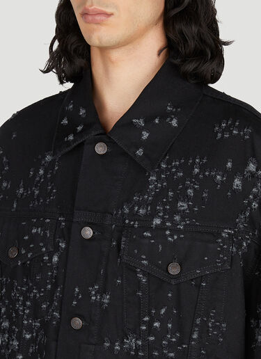 Acne Studios 做旧牛仔夹克 黑色 acn0352009