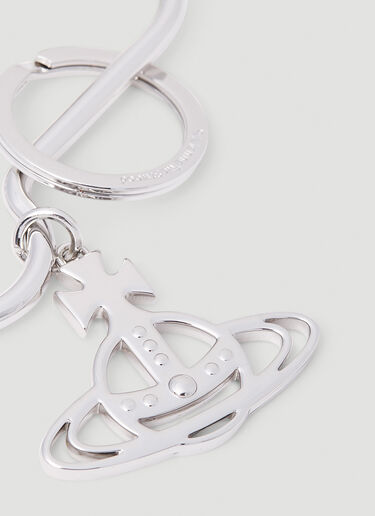 Penis Carabiner Keyring Vivienne Westwood Penis Carabiner Keyring Silver vvw0351001